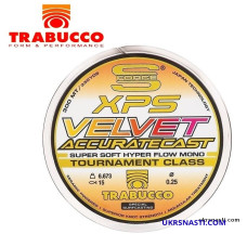 Леска монофильная Trabucco S-Force XPS Velvet Accurate Cast размотка 300м разноцветная